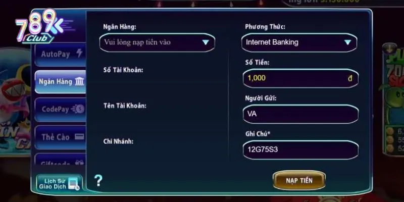 Hướng dẫn rút tiền tại nhà cái 789CLUB.